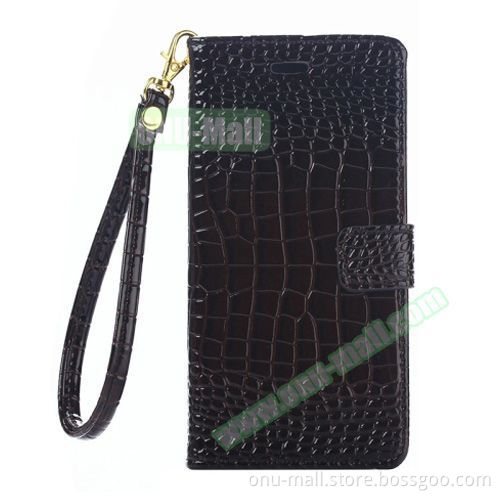 Alibaba Trade Assurance Wallet Style Leather for Sony Xperia C4 Wallet Case with Lanyard